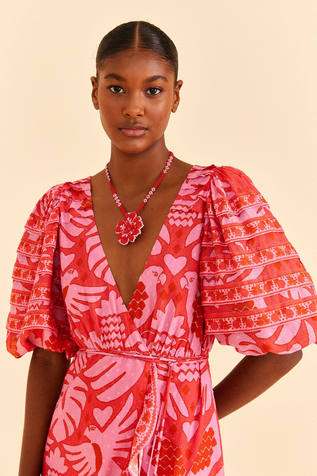 Scarf wrap dress on sale